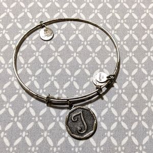 Alex and Ani Bracelet Initial "T"